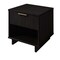Manhattan Comfort Granville Black 1-Drawer Nightstand, 2PK 2-NS-5002 - alternate 4